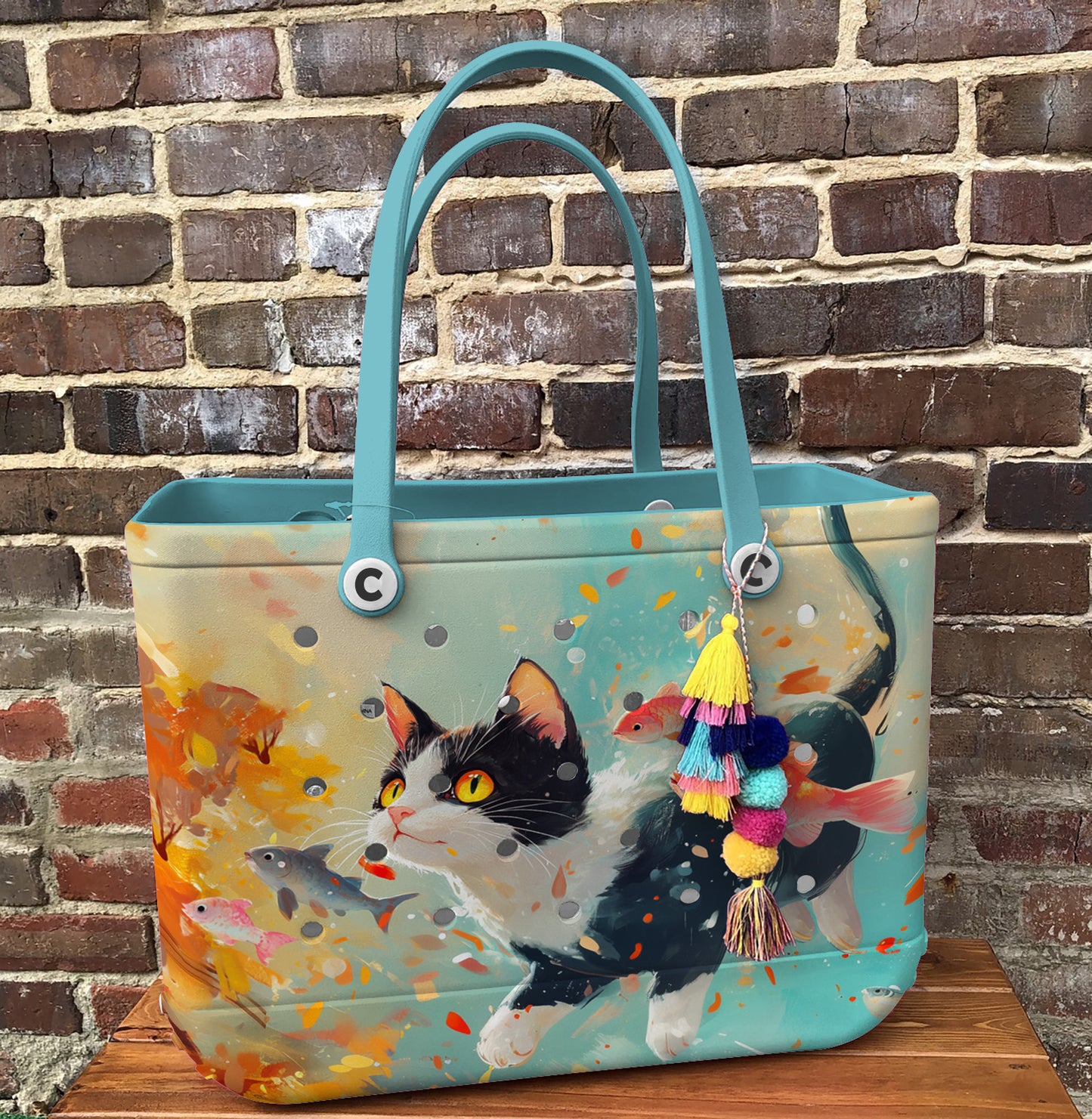 Spheregoods Cee™ Bag Aqua Paws