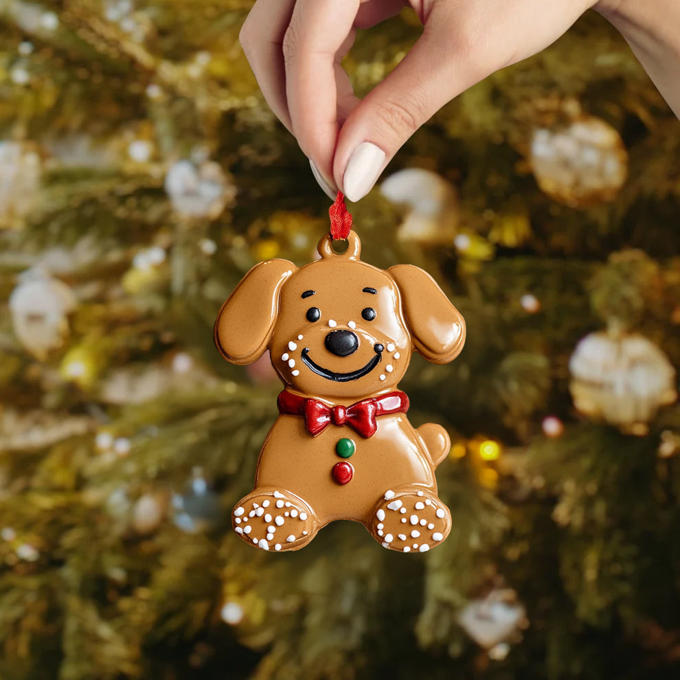 Spheregoods 2D Acrylic Ornament Puppy Cookie