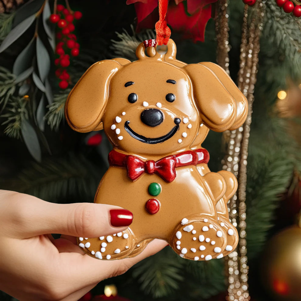 Spheregoods 2D Acrylic Ornament Puppy Cookie