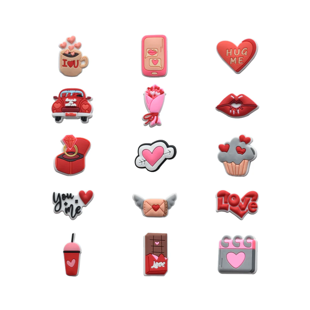 Valentines Charms for Cee Bag - 15 pcs