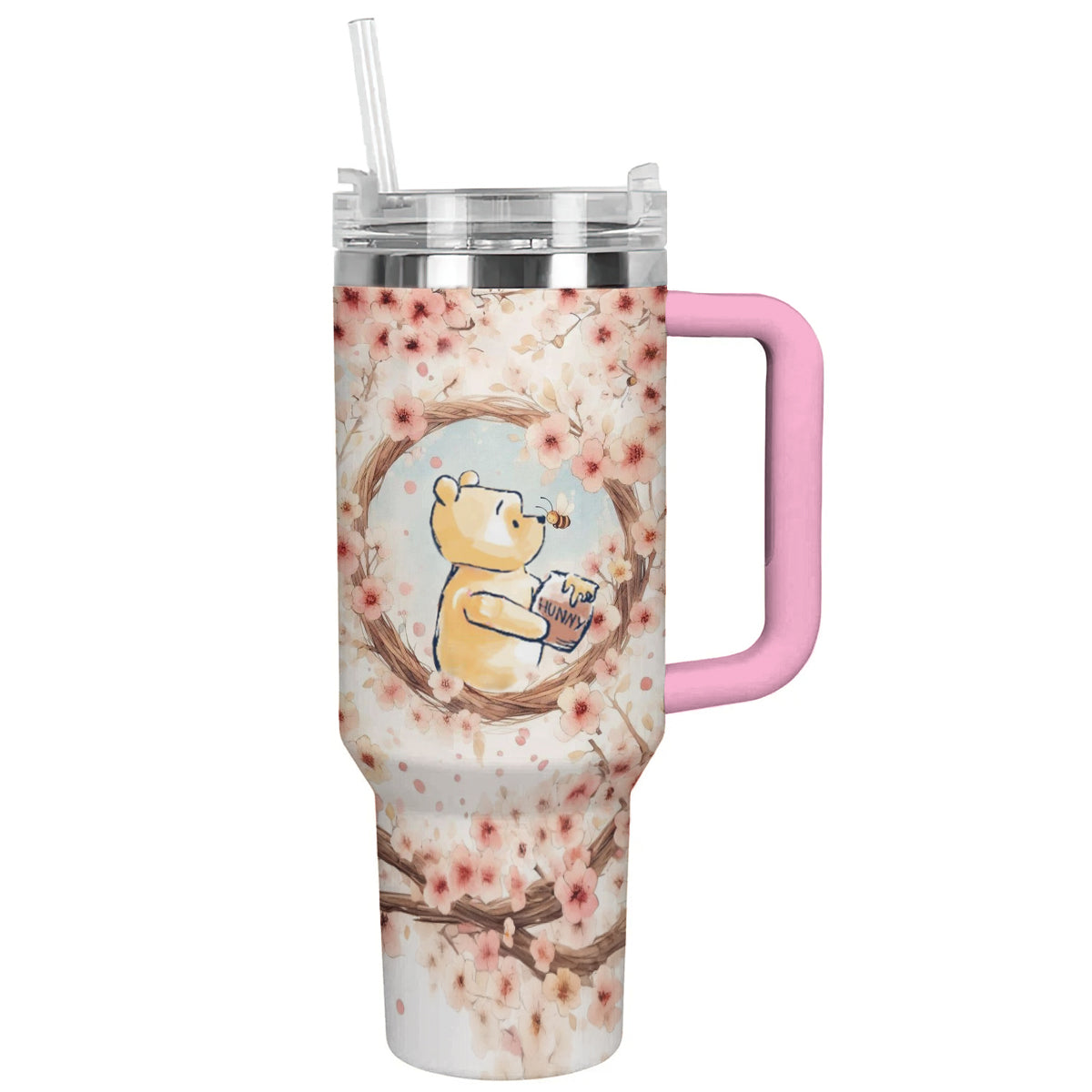 Spheregoods Tumbler Cherry Blossom Bear