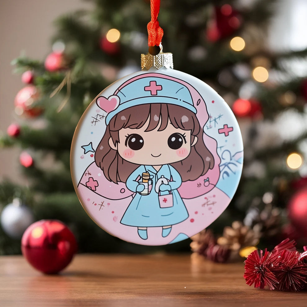 Spheregoods 2D Acrylic Ornament Nurse Life