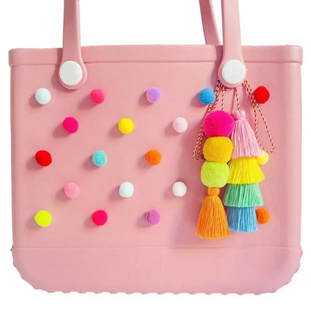 Spheregoods Pom Pom Charms Set