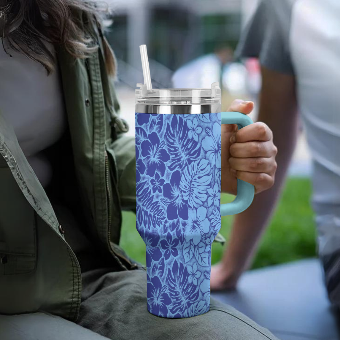 Spheregoods Tumbler Blue Lagoon Mug