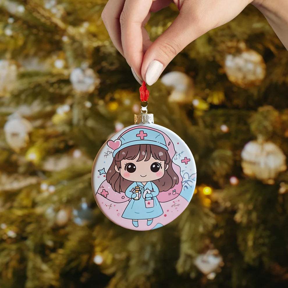 Spheregoods 2D Acrylic Ornament Nurse Life