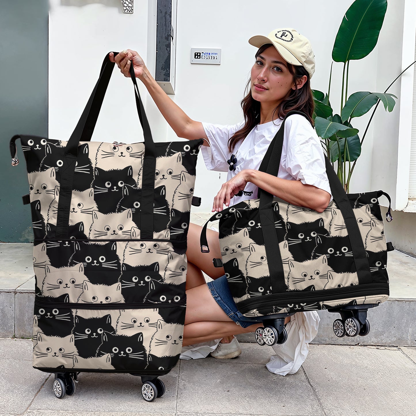 Spheregoods Luggage Bag Meow-velous