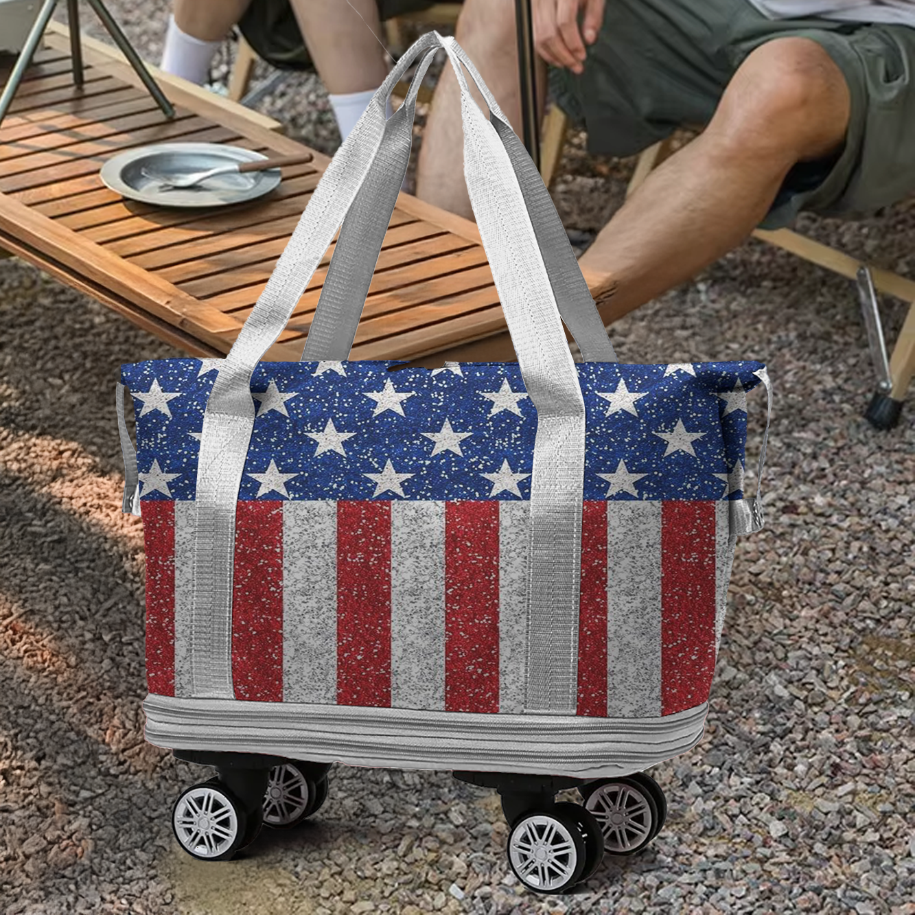 Spheregoods™ Luggage Bag All-American Spark