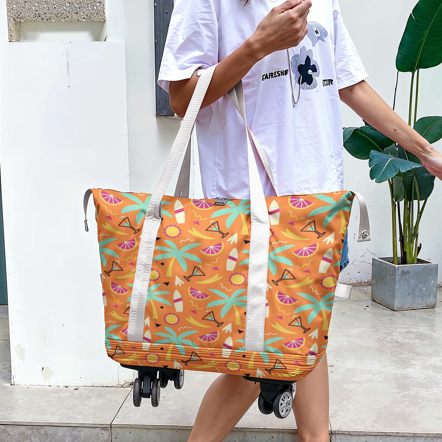 Spheregoods™ Luggage Bag The Sunset Society