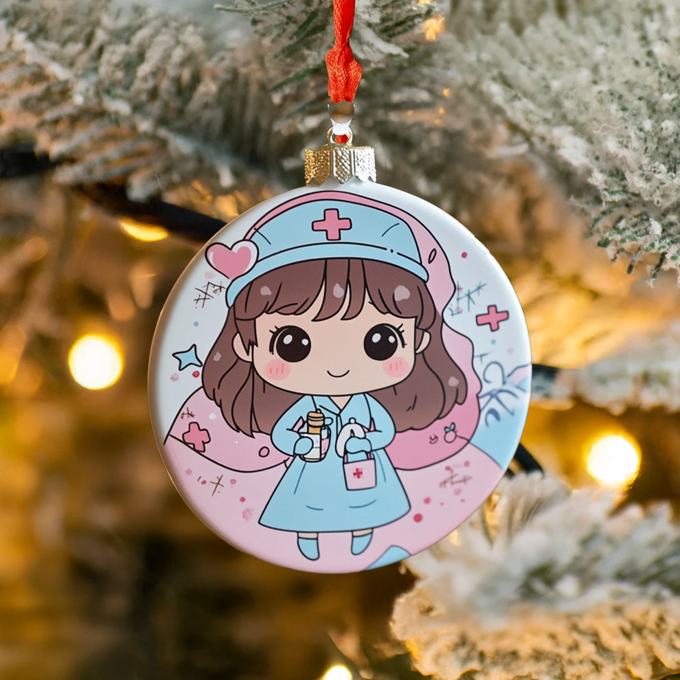 Spheregoods 2D Acrylic Ornament Nurse Life