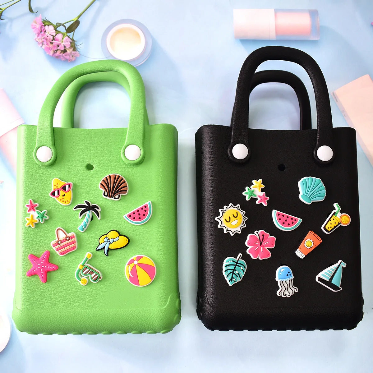 Spheregoods 18pcs Summer Beach Bag Charms Set