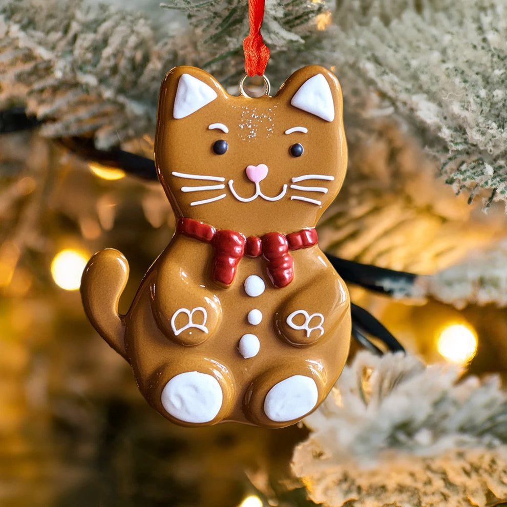 Spheregoods 2D Acrylic Ornament Kitty Cookie