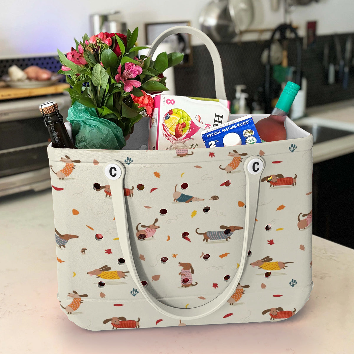 Spheregoods EVA Cee Bag Autumn Dachshund