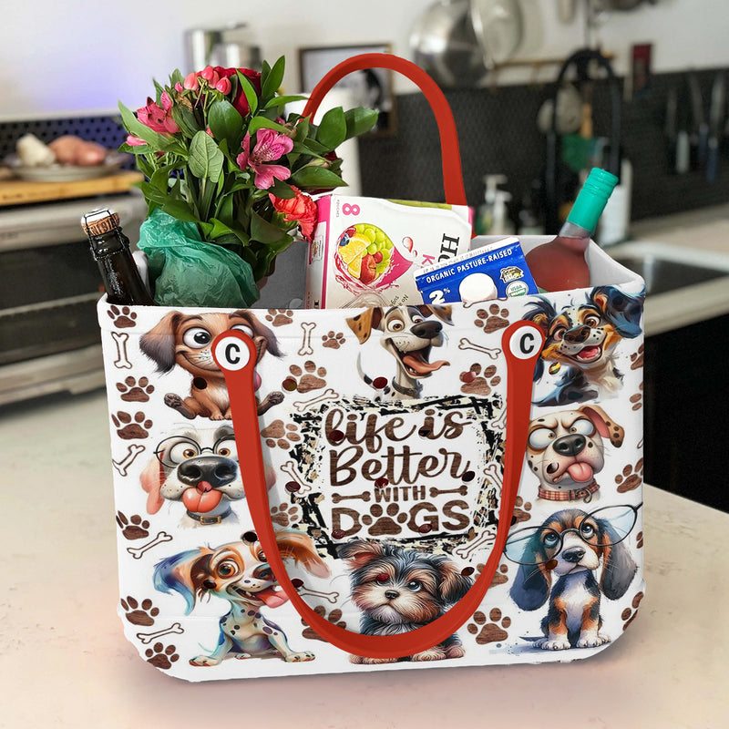 Spheregoods Cee™ Bag Life is Better with Dogs