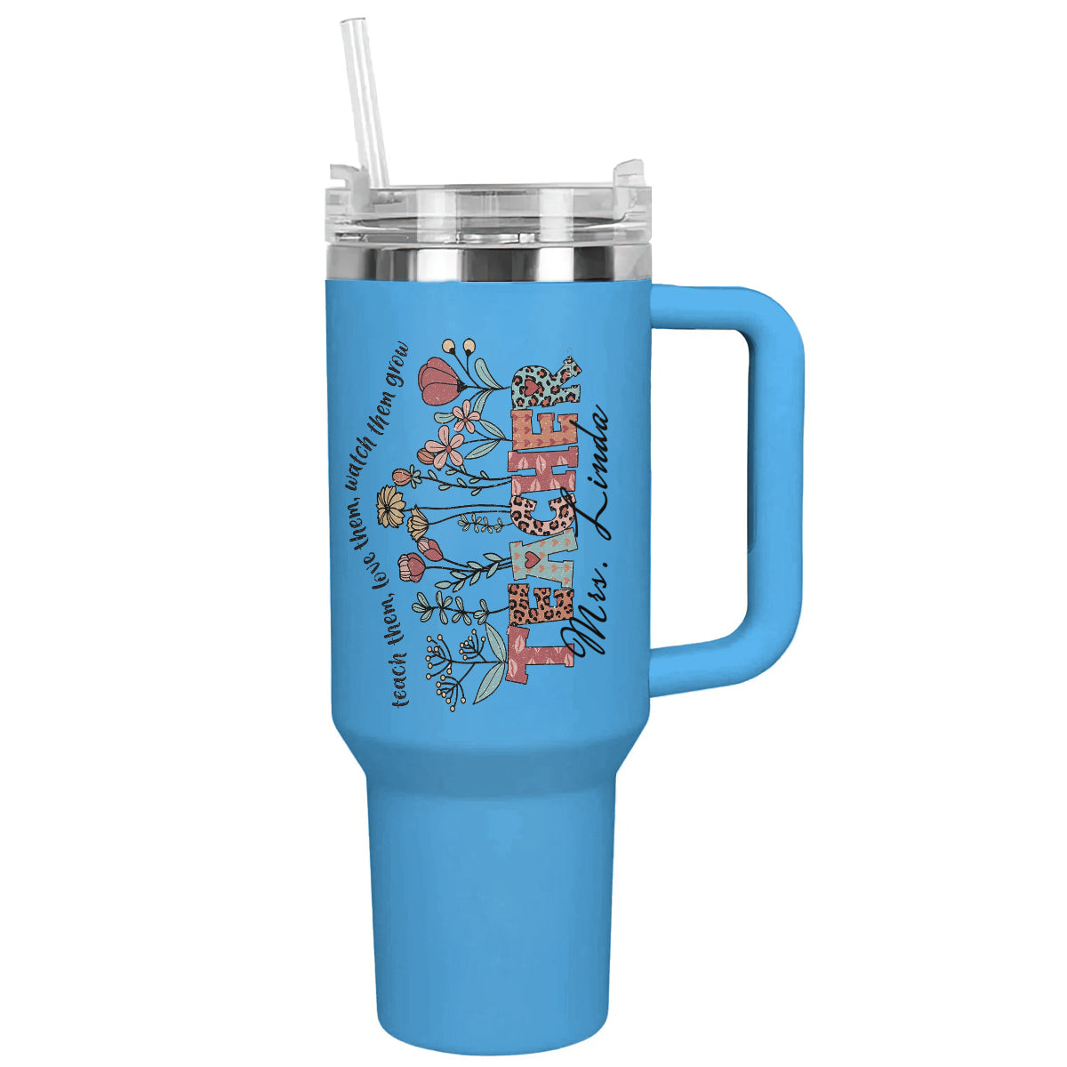 Spheregoods Personalized Tumbler Blooming Educator