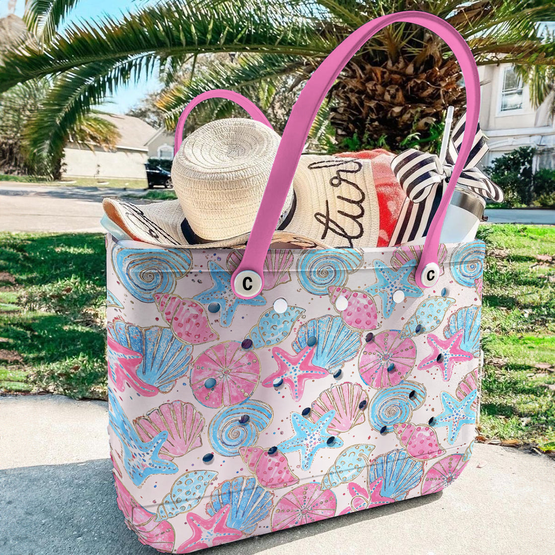 Spheregoods Cee™ Bag Seashells Seamless