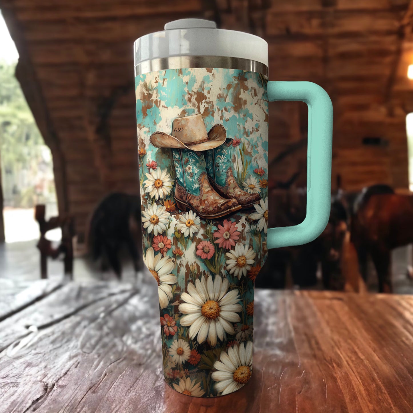 Spheregoods Tumbler Cowgirl Bloomm