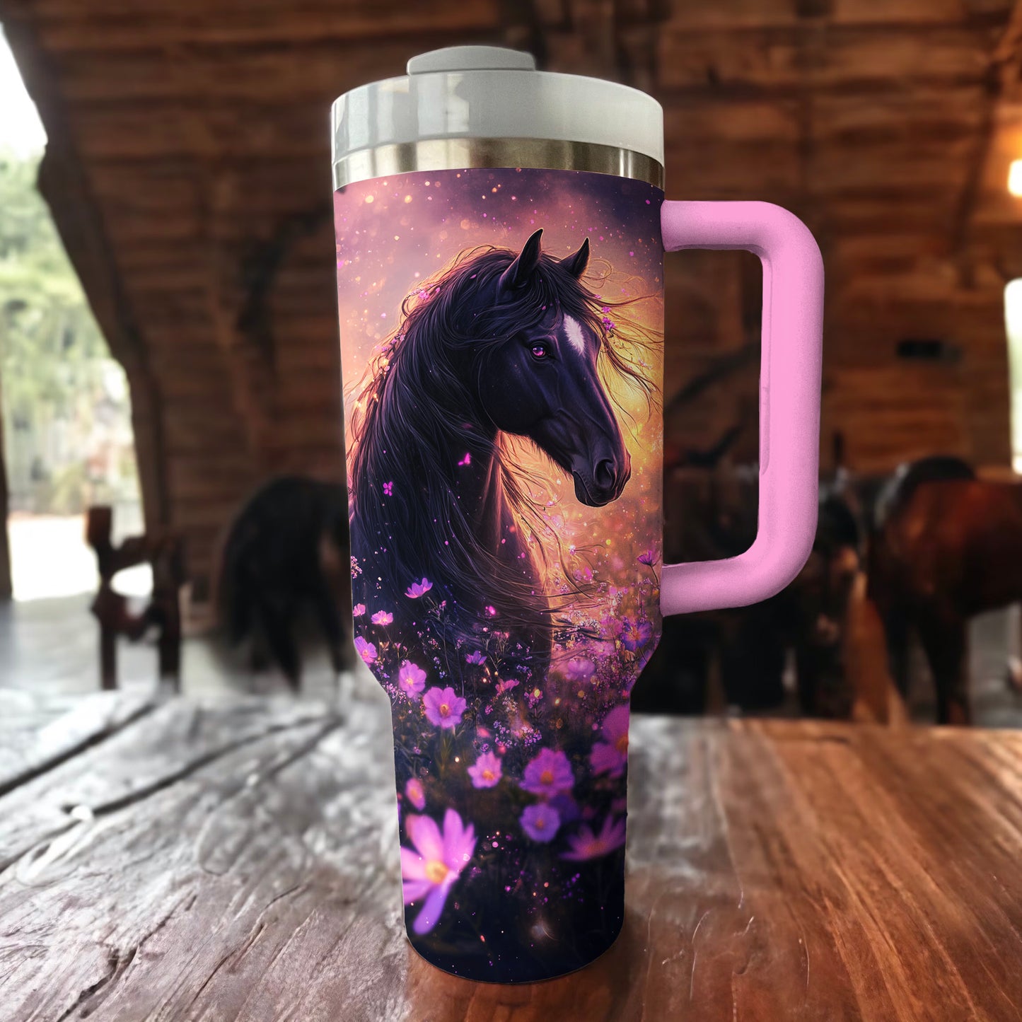 Spheregoods Tumbler Mystic Midnight Mare