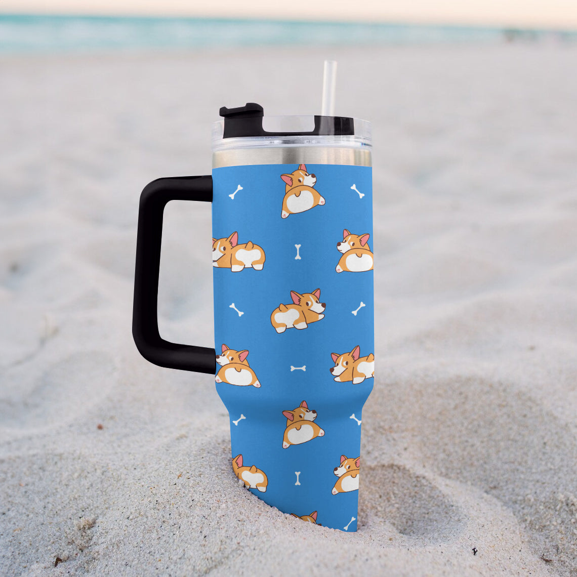 Spheregoods Tumbler Corgi Cutie
