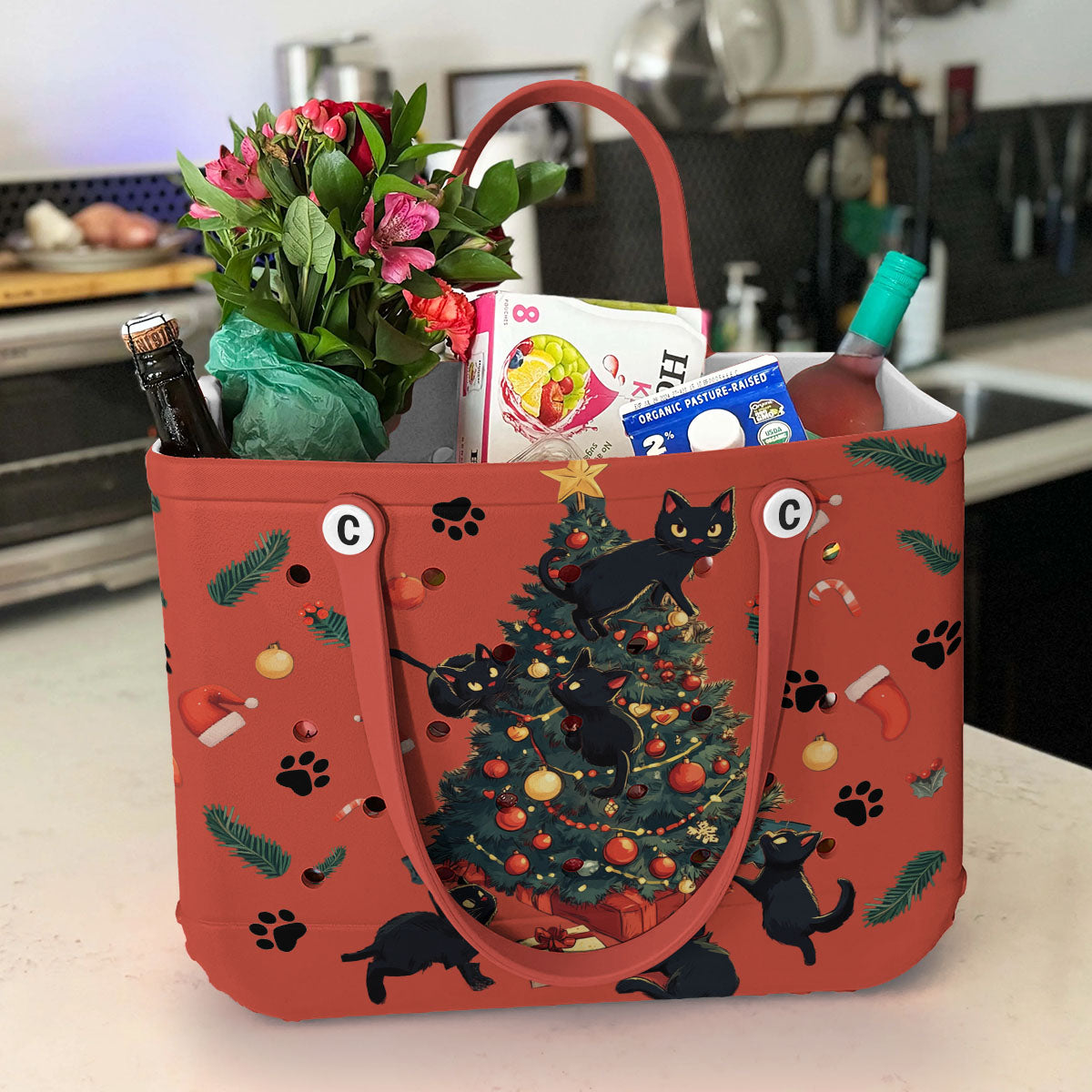 Spheregoods Cee™ Bag Meowy Christmas