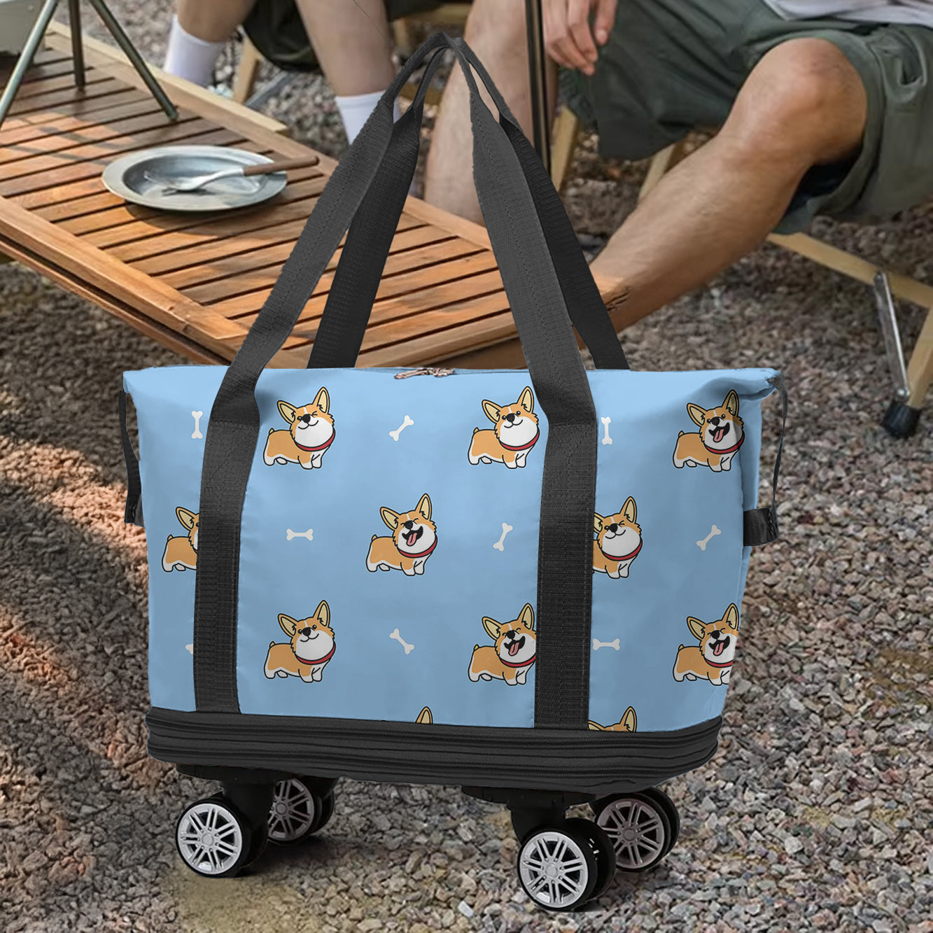 Spheregoods Luggage Bag Corgi Corral