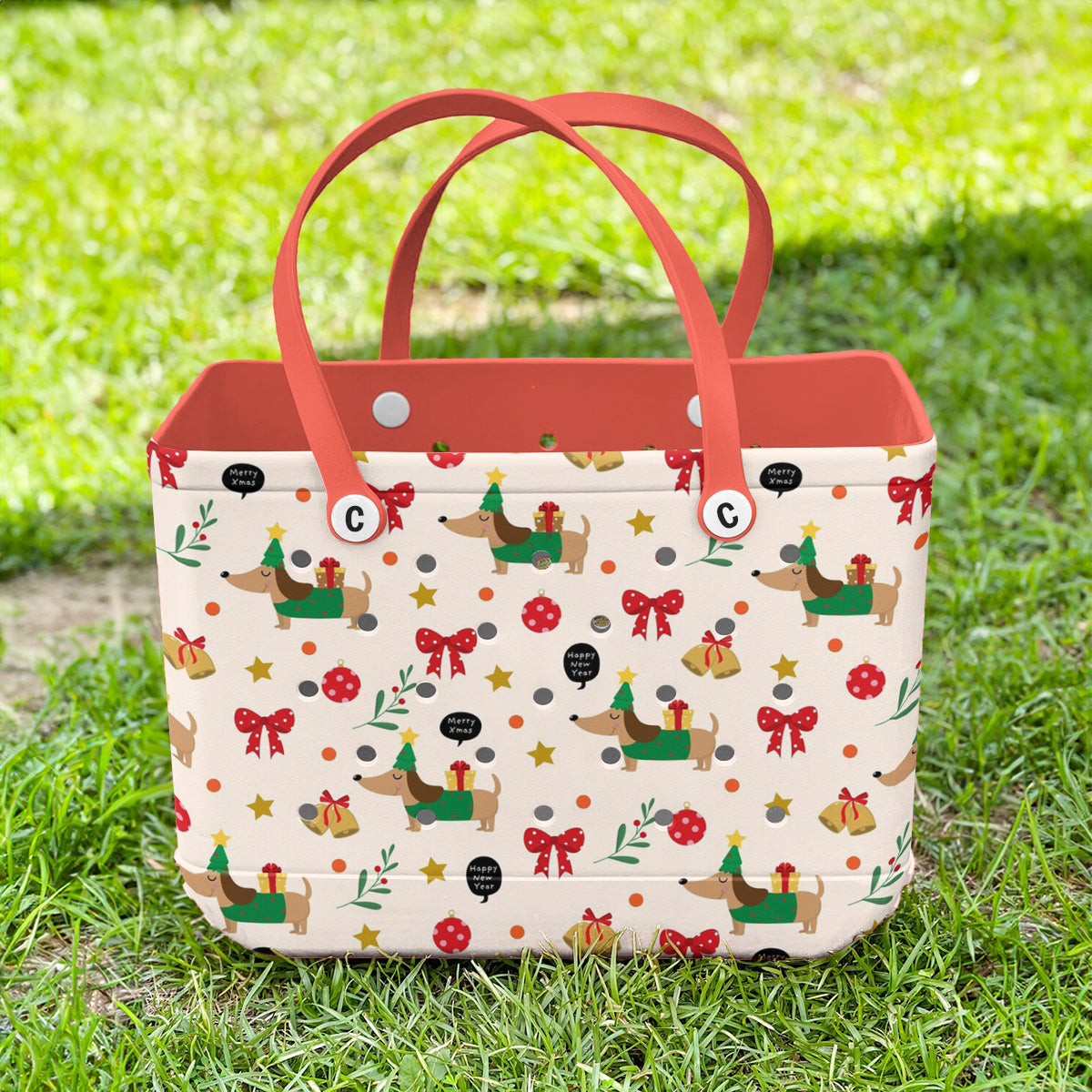 Spheregoods Cee™ Bag Dachshund Christmas