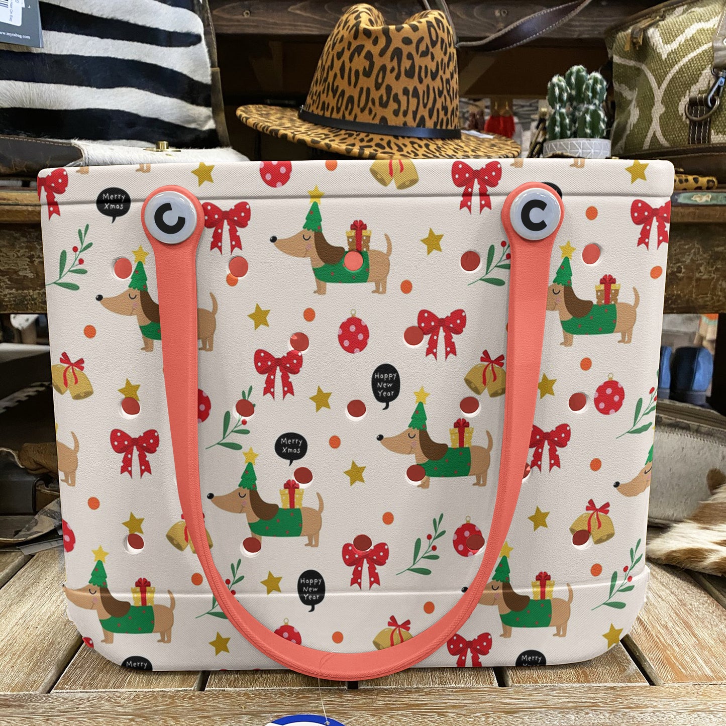 Spheregoods Cee™ Bag Dachshund Christmas