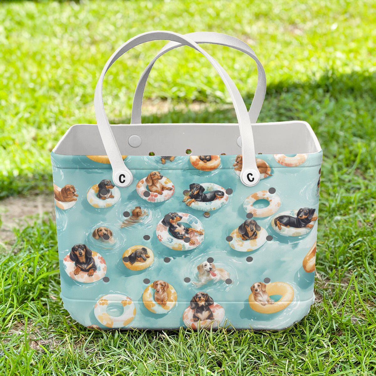 Spheregoods Cee™ Bag Dachshund Pool Party
