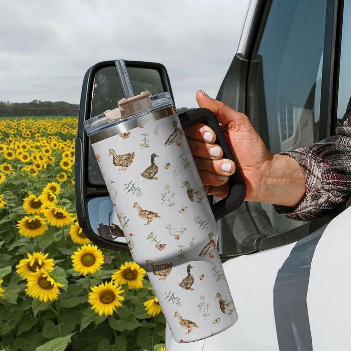 Spheregoods Tumbler Ducky Garden