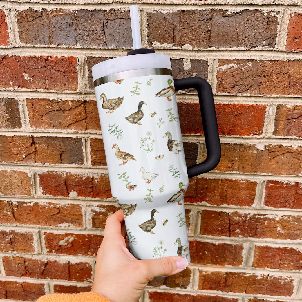 Spheregoods Tumbler Ducky Garden