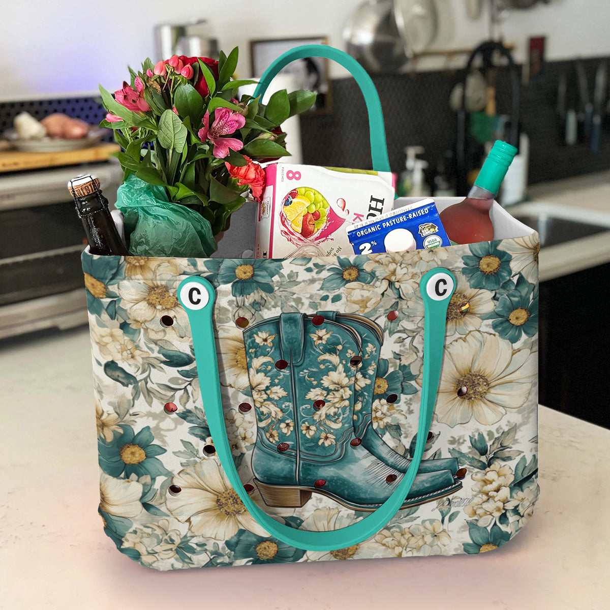 Spheregoods Cee™ Bag Floral Boots