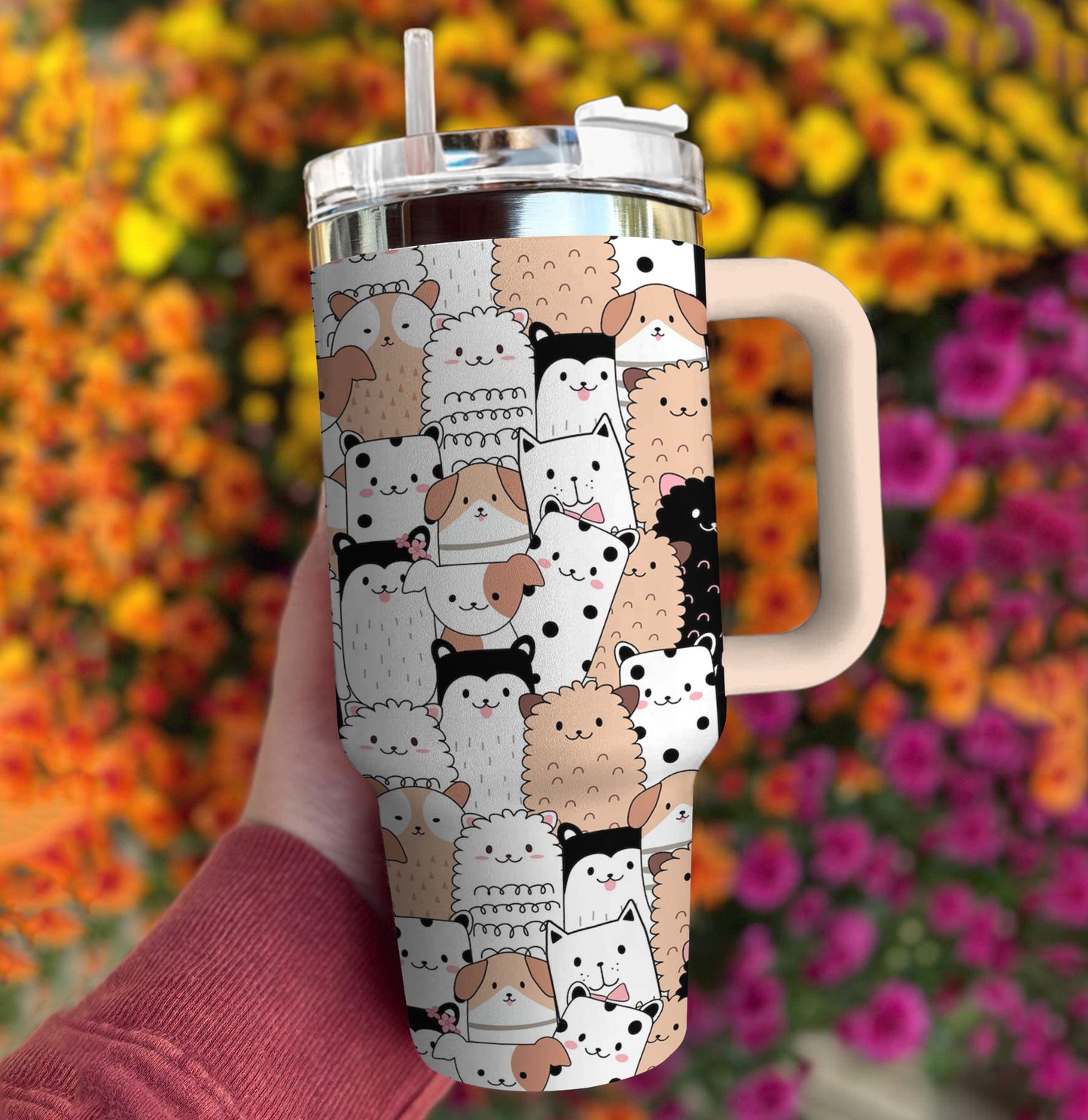 Spheregoods Tumbler Furry Friends