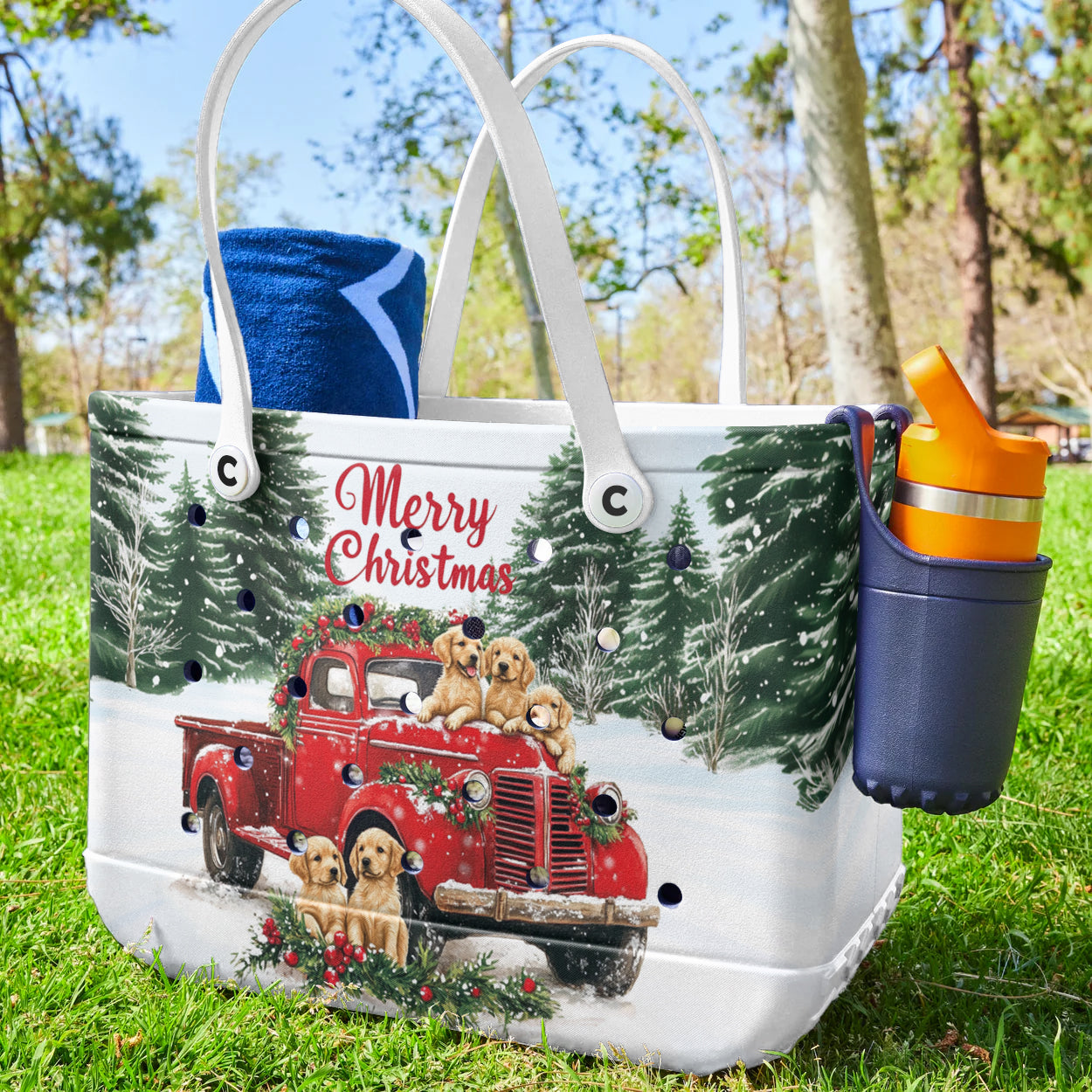 Spheregoods Cee™ Bag Golden Christmas