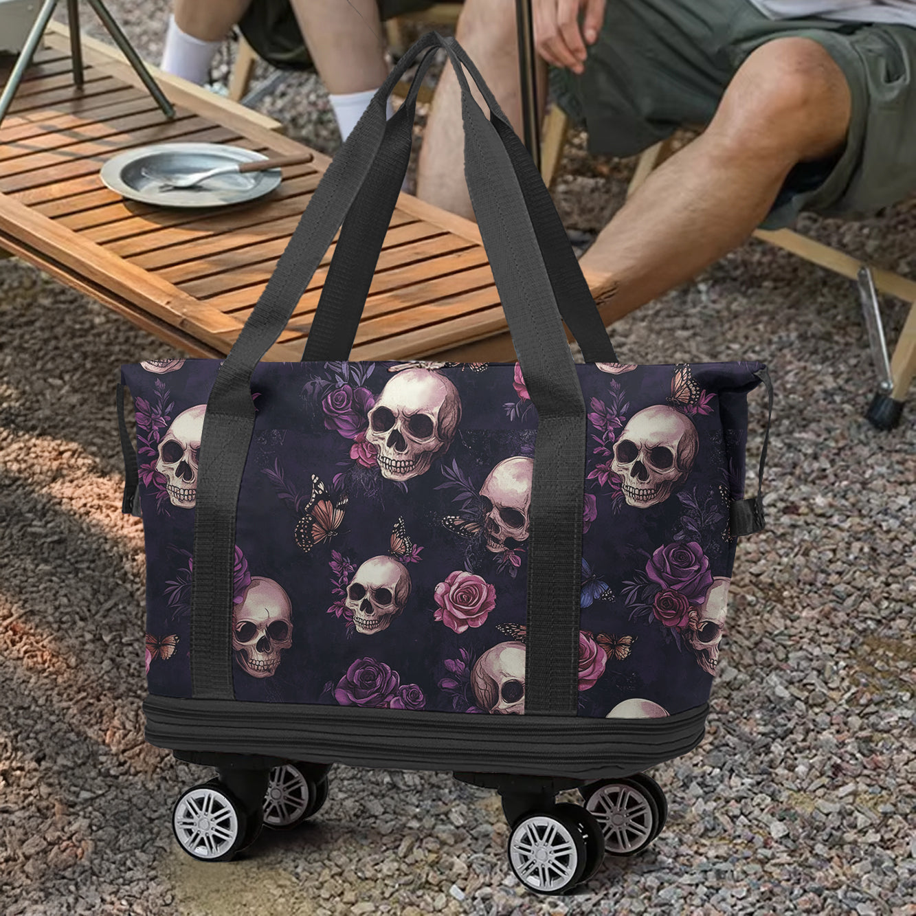 Spheregoods Luggage Bag Gothic Garden