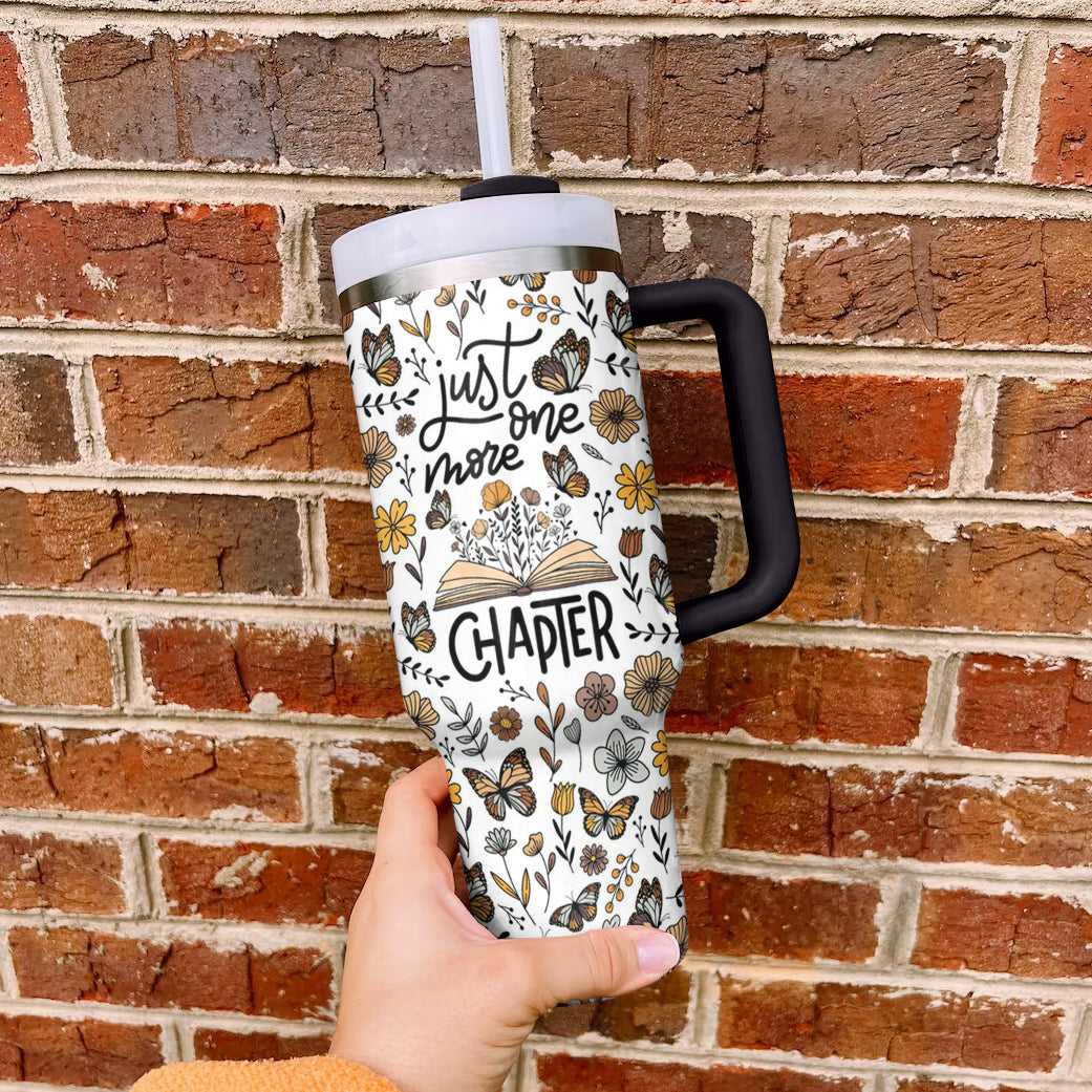 Spheregoods Tumbler Just One More Chapter