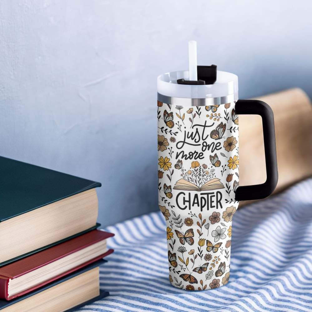 Spheregoods Tumbler Just One More Chapter