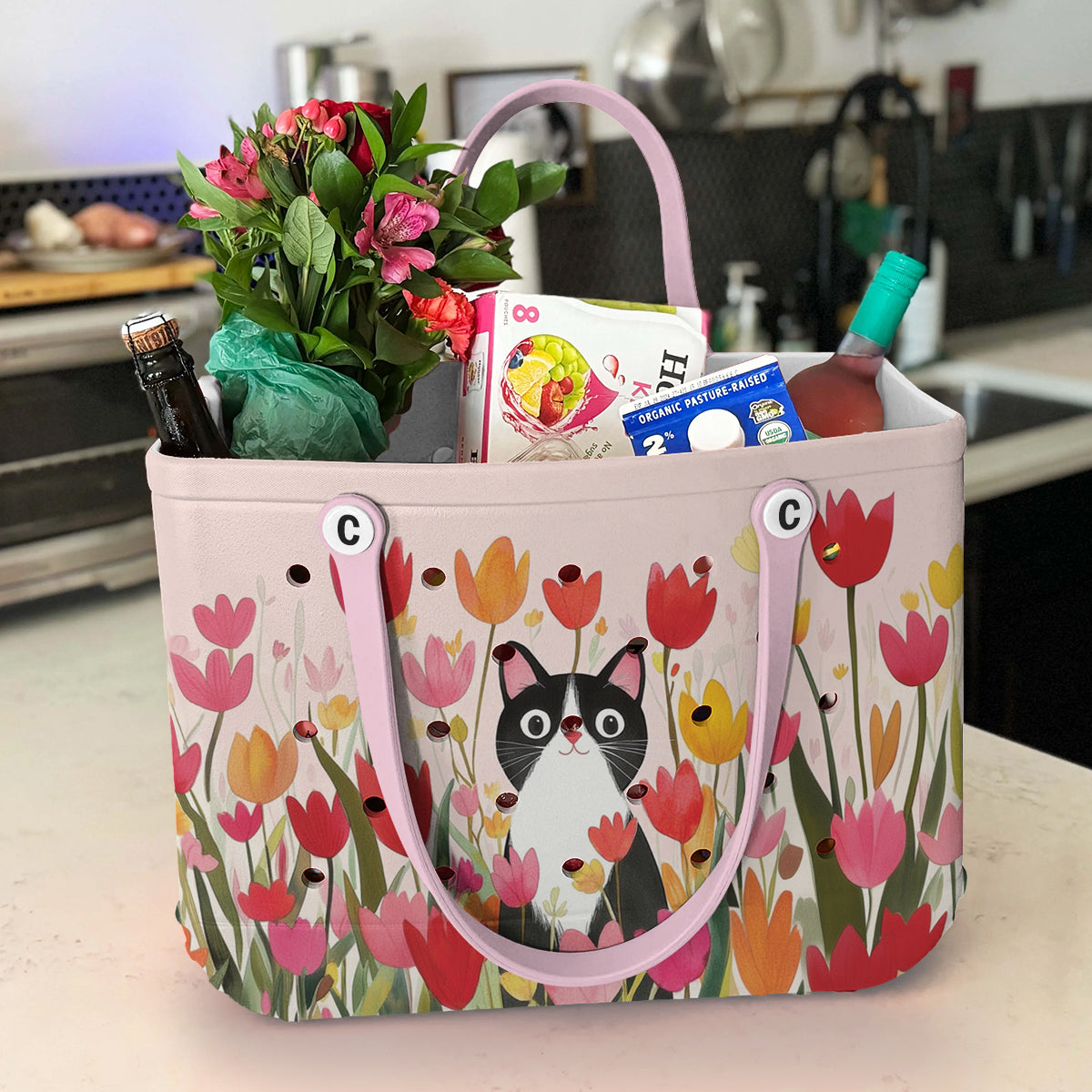 Spheregoods Cee™ Bag Kitty in Bloom