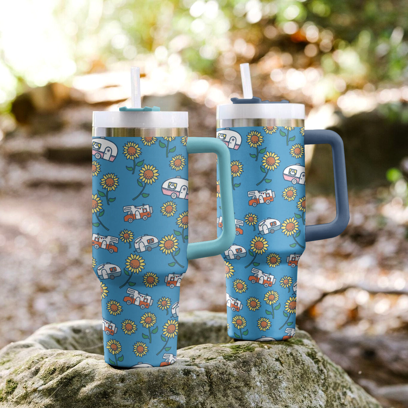 Spheregoods Tumbler Life is good with camping