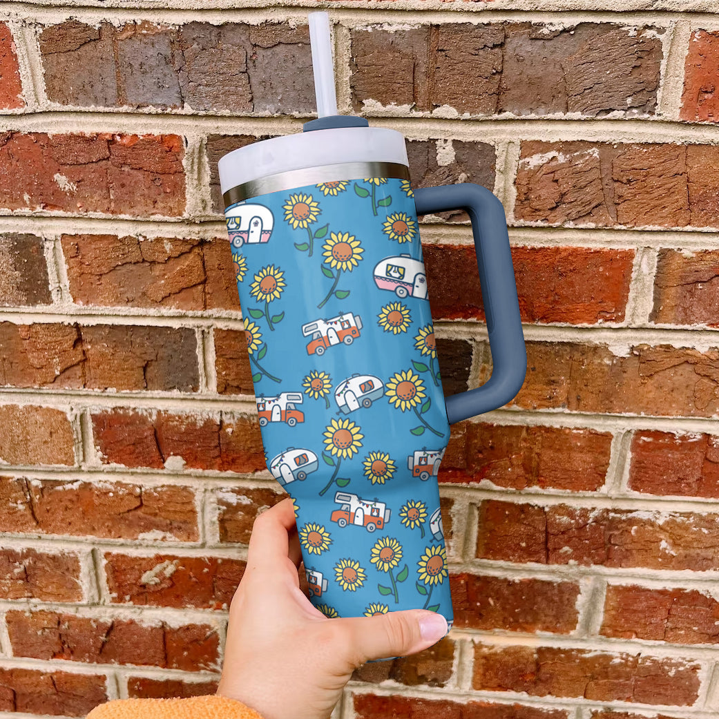 Spheregoods Tumbler Life is good with camping