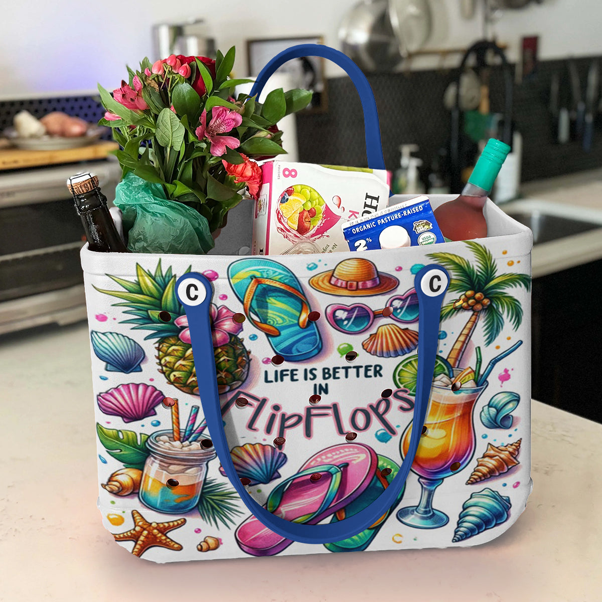 Spheregoods Cee™ Bag Life is Better in Flipflops