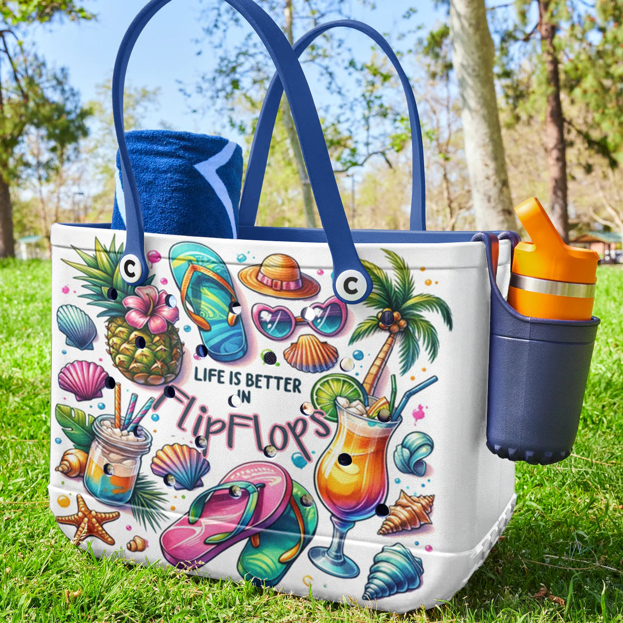 Spheregoods Cee™ Bag Life is Better in Flipflops