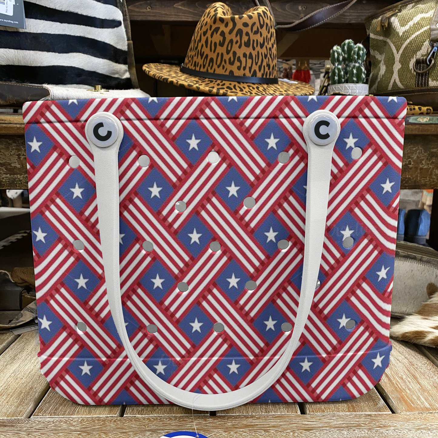 Spheregoods Cee™ Bag Patchwork of Patriotism