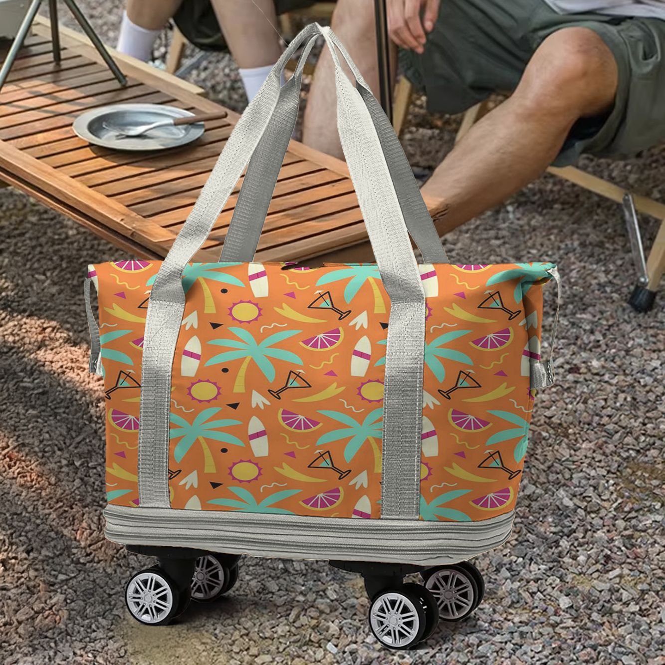Spheregoods™ Luggage Bag The Sunset Society