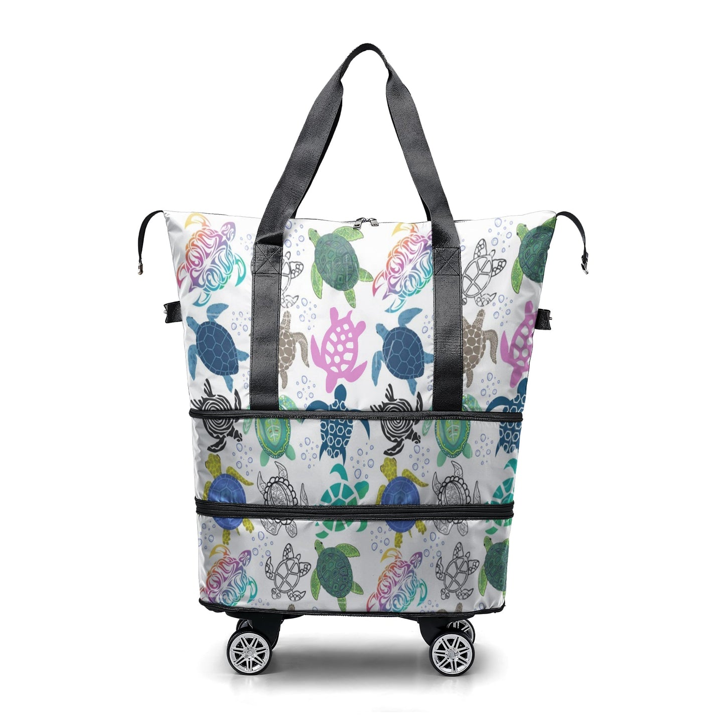 Spheregoods™ Luggage Bag Colorful Sea Turtle