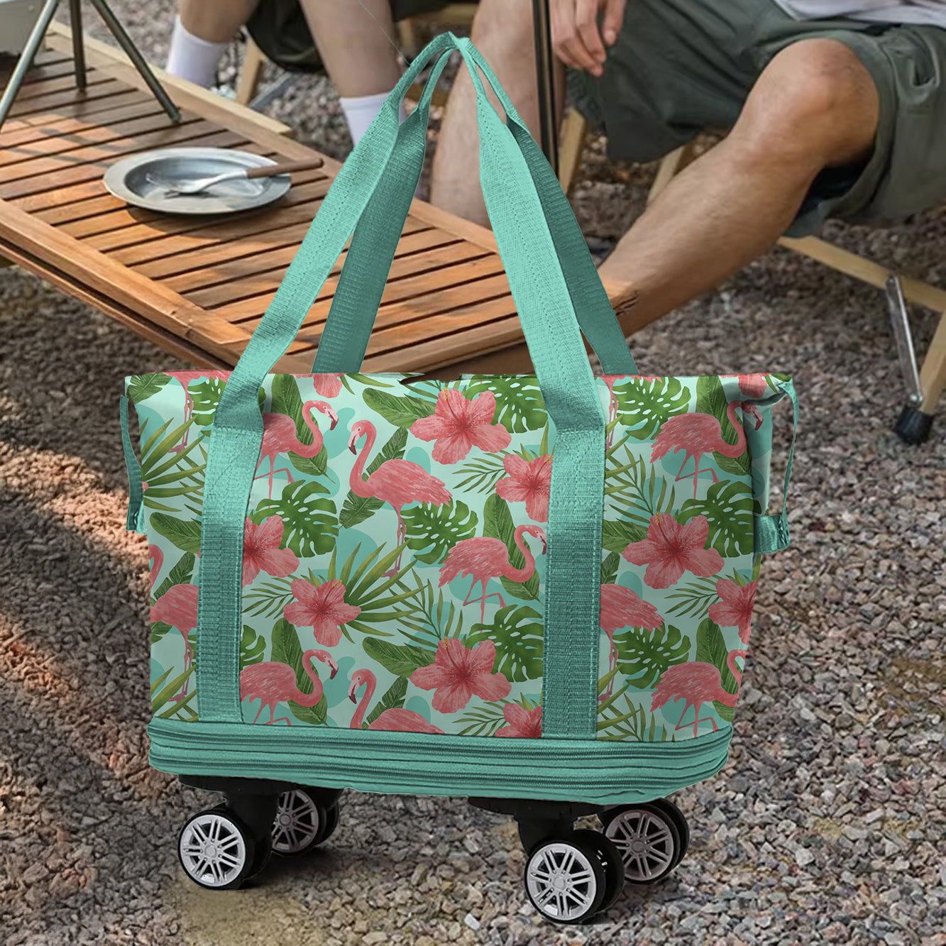 Spheregoods Luggage Bag Palm Paradise