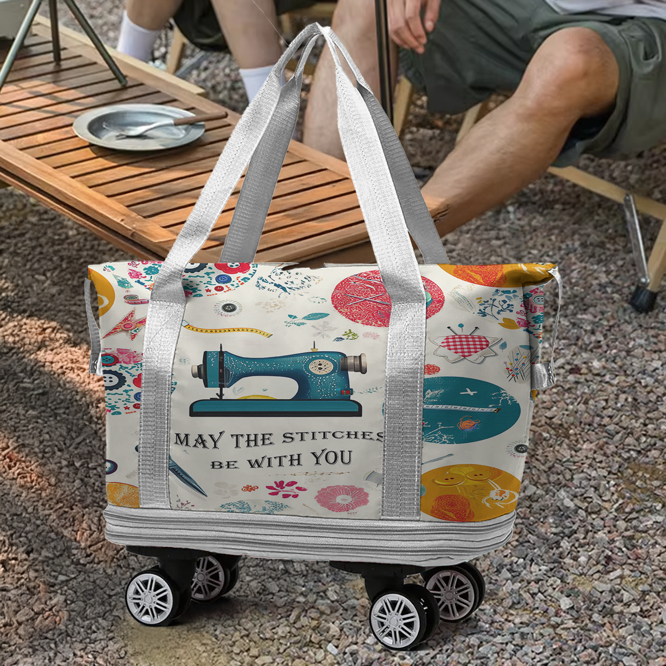 Spheregoods Luggage Bag Whispering Stitches