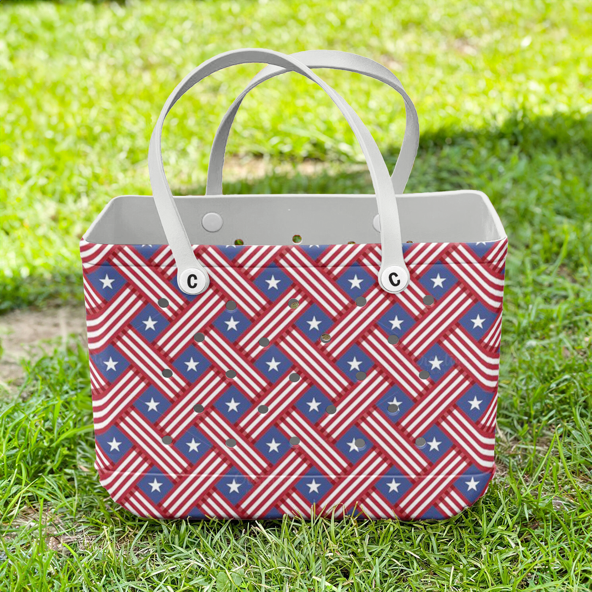 Spheregoods Cee™ Bag Patchwork of Patriotism
