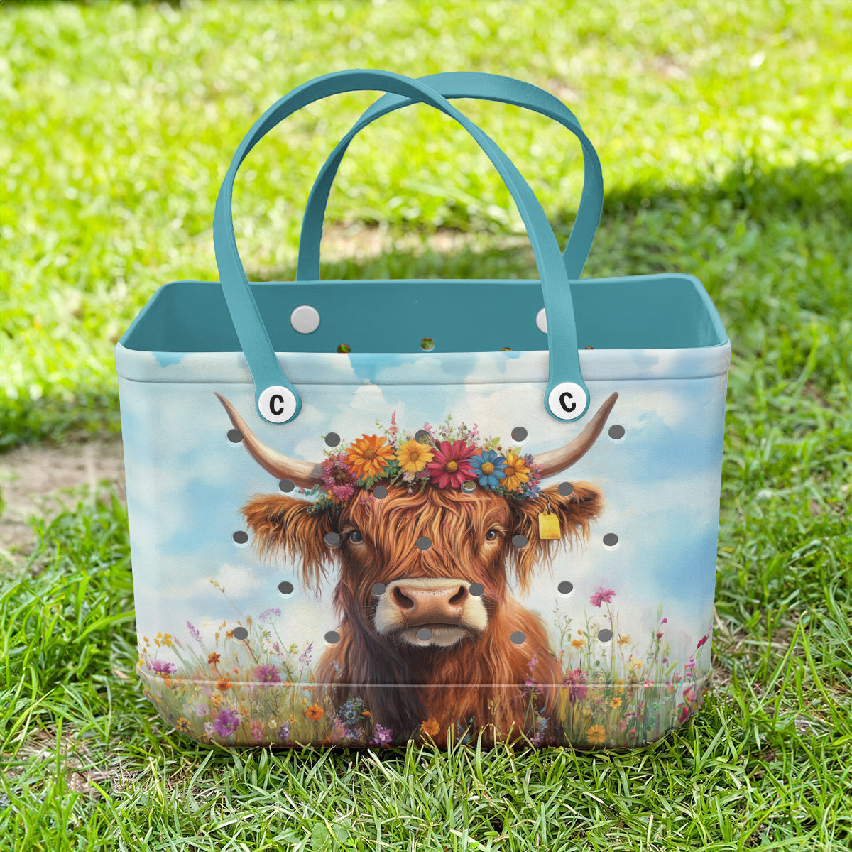 Spheregoods Cee™ Bag Flowered Cow