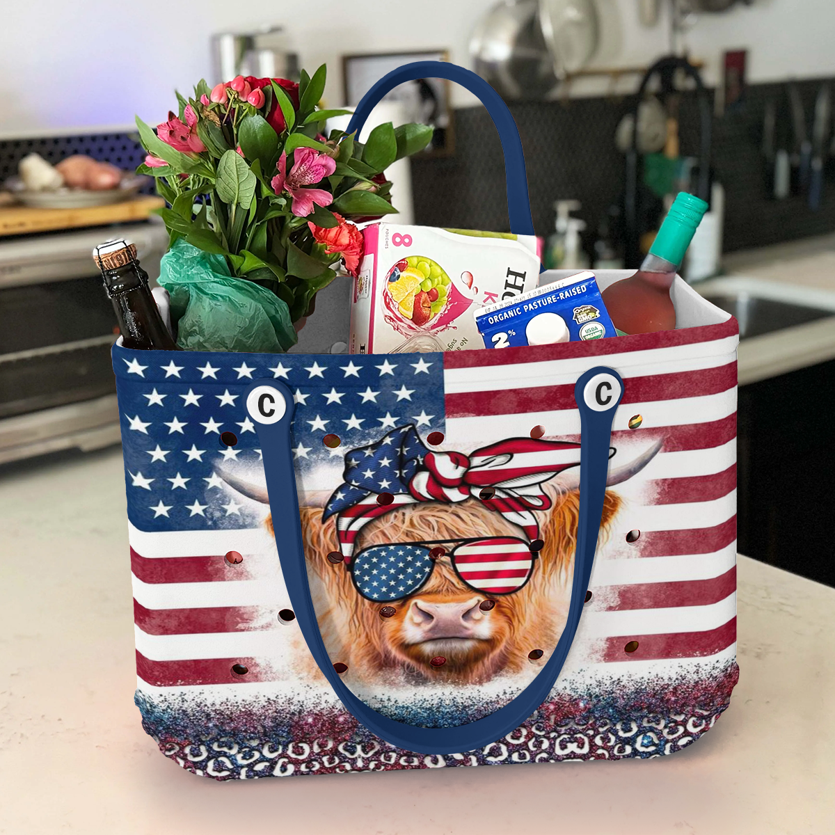 Spheregoods Cee™ Bag Moo & 'Merica