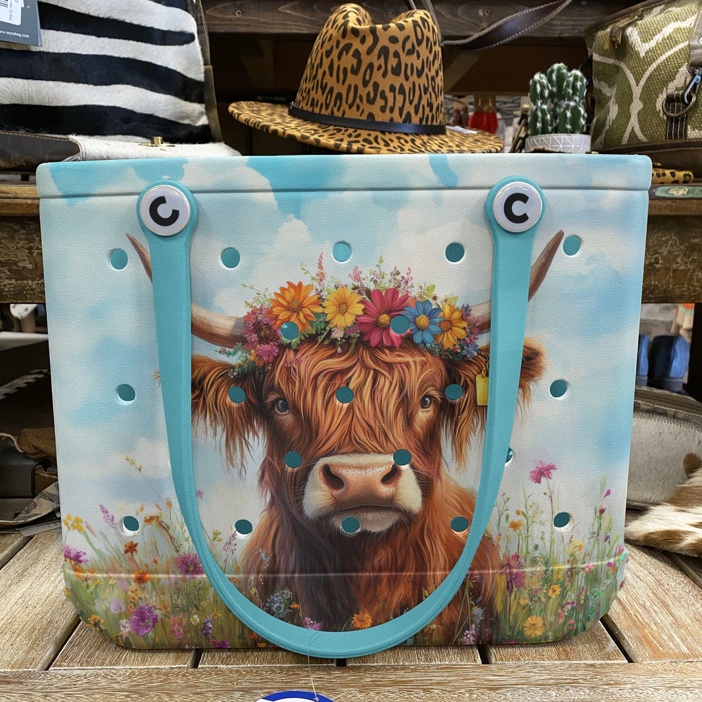 Spheregoods Cee™ Bag Flowered Cow