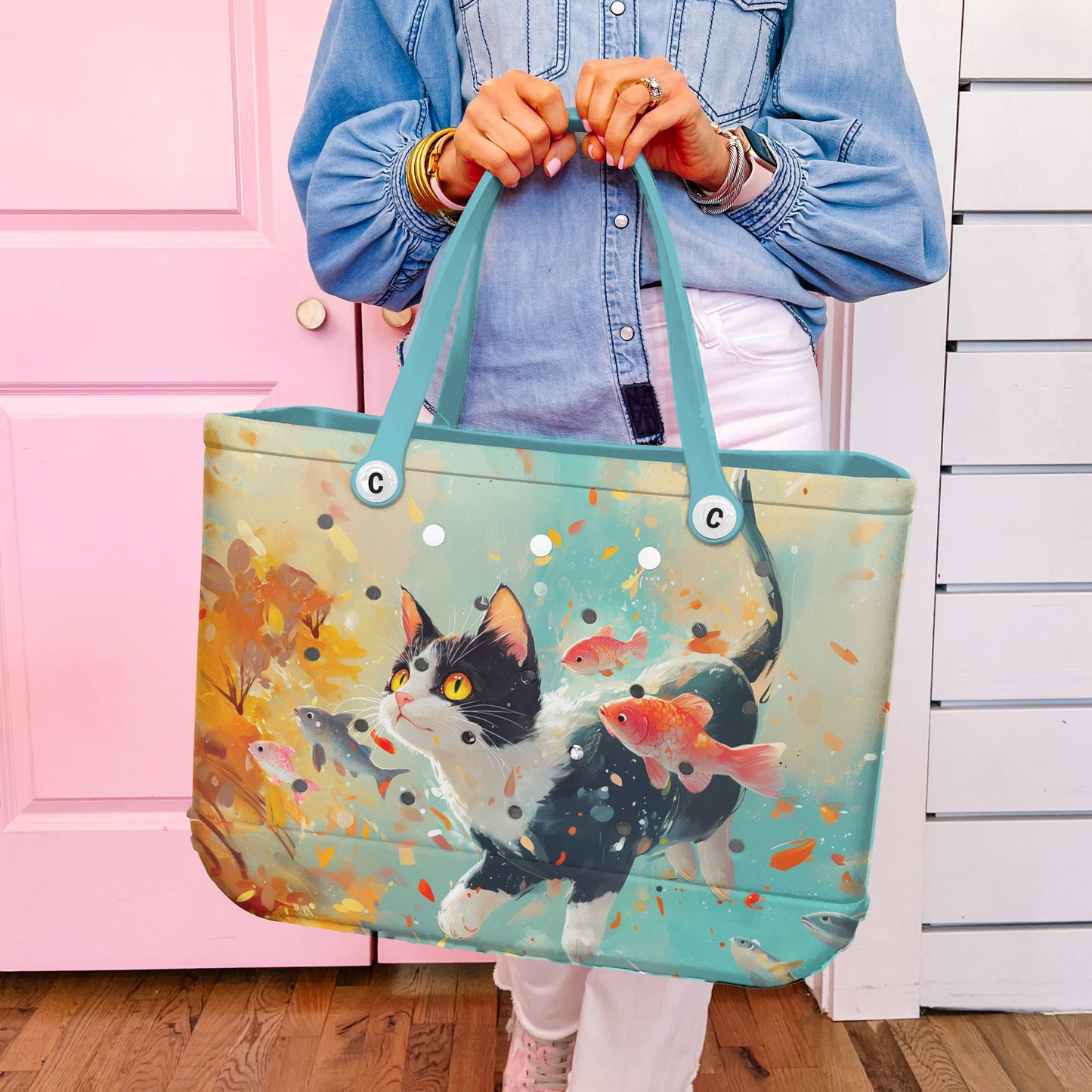 Spheregoods Cee™ Bag Aqua Paws